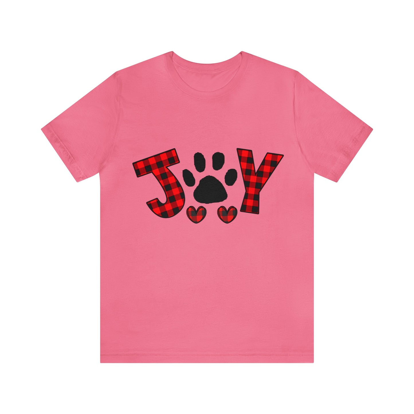 Joy Paw Print Unisex Jersey Short Sleeve Tee