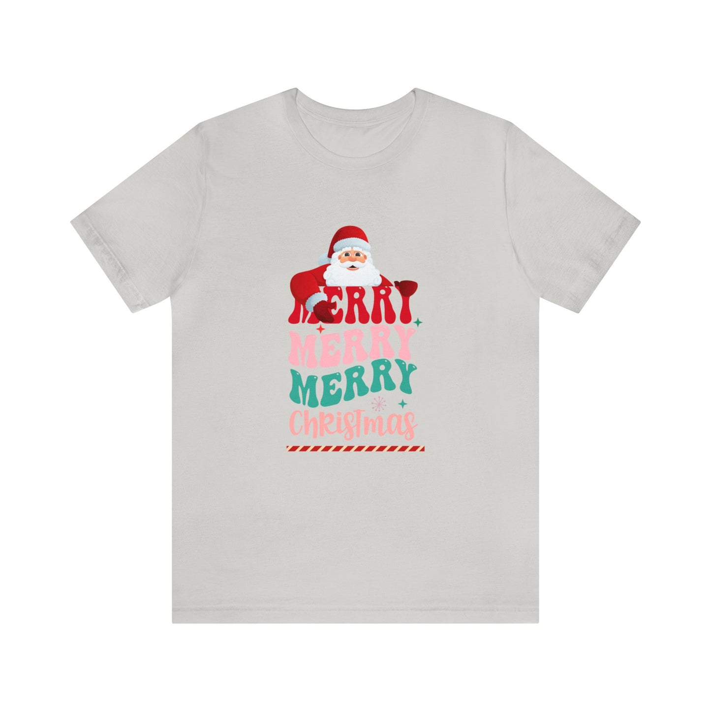 Merry Merry Christmas Unisex Jersey Short Sleeve Tee