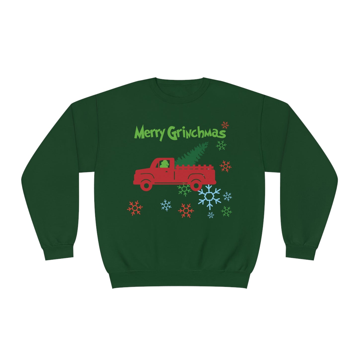 Merry Grinchmas Unisex NuBlend® Crewneck Sweatshirt