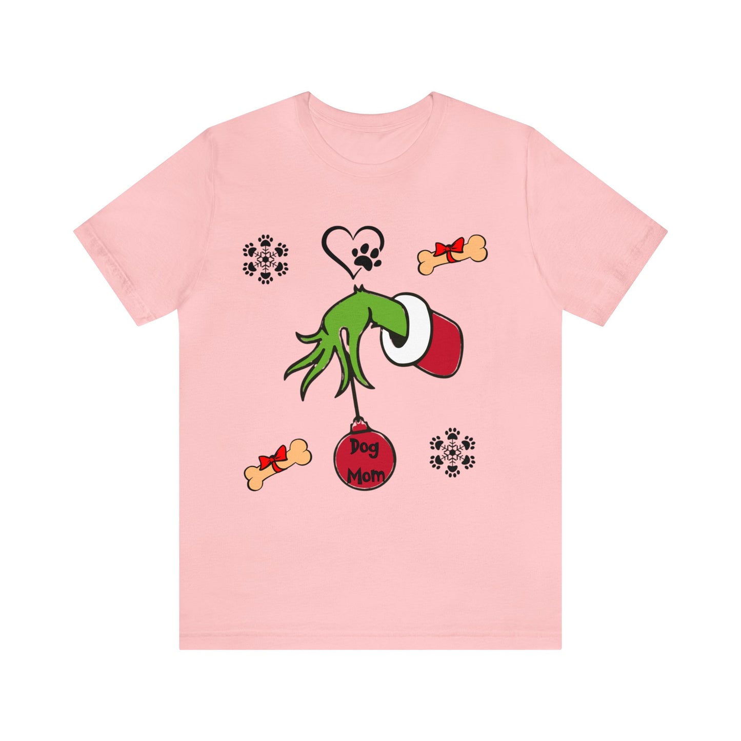 Grinch Dog Mom Unisex Jersey Short Sleeve Tee