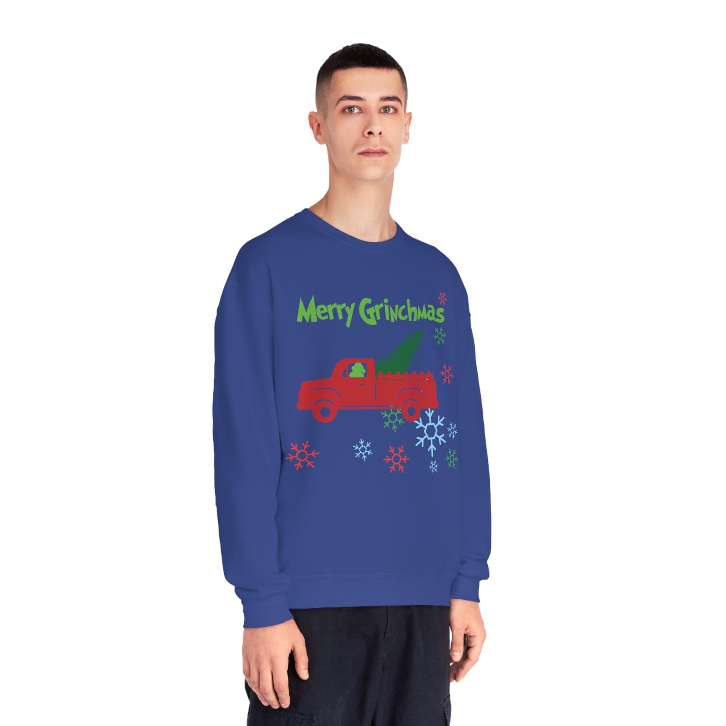Merry Grinchmas Unisex NuBlend® Crewneck Sweatshirt