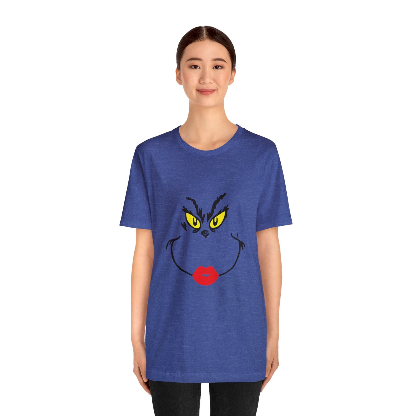 Grinch Face Unisex Jersey Short Sleeve Tee