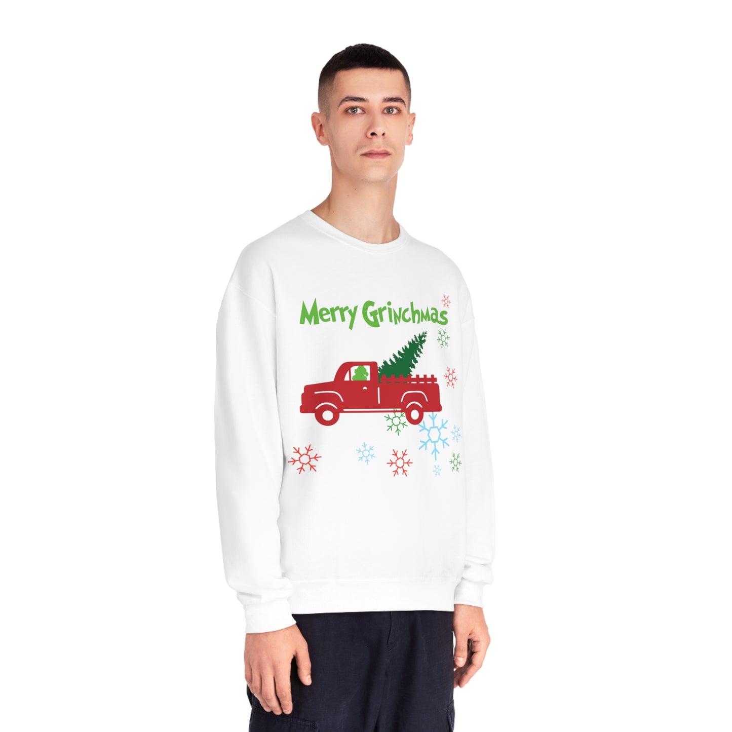 Merry Grinchmas Unisex NuBlend® Crewneck Sweatshirt