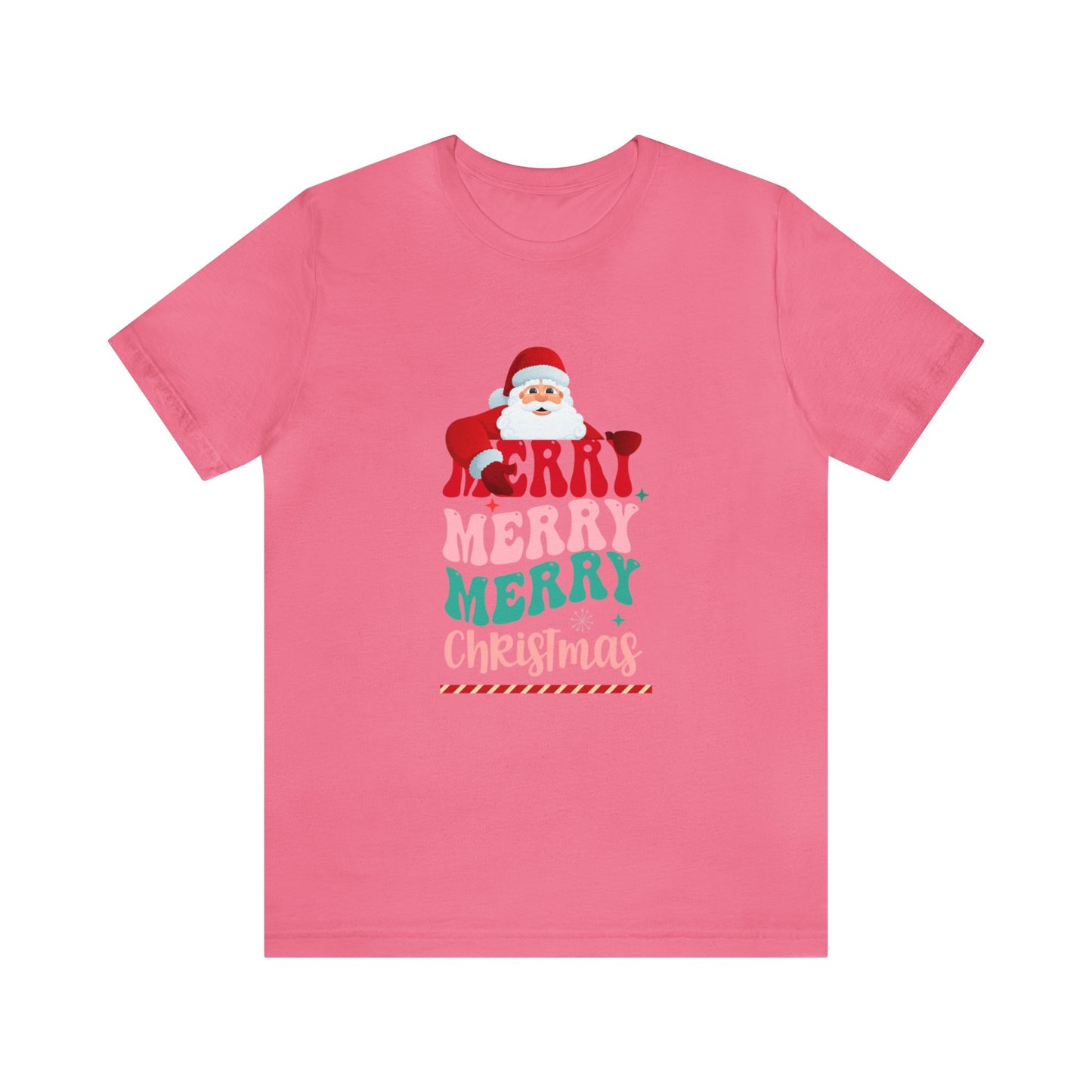 Merry Merry Christmas Unisex Jersey Short Sleeve Tee