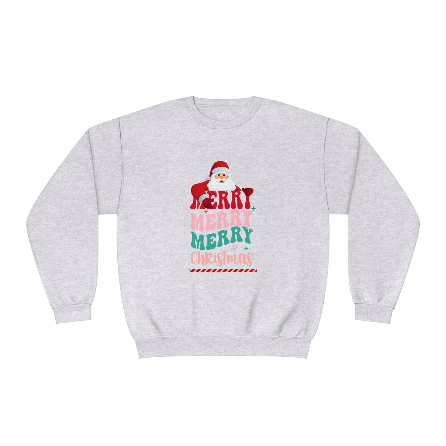 Merry Merry Christmas Unisex NuBlend® Crewneck Sweatshirt