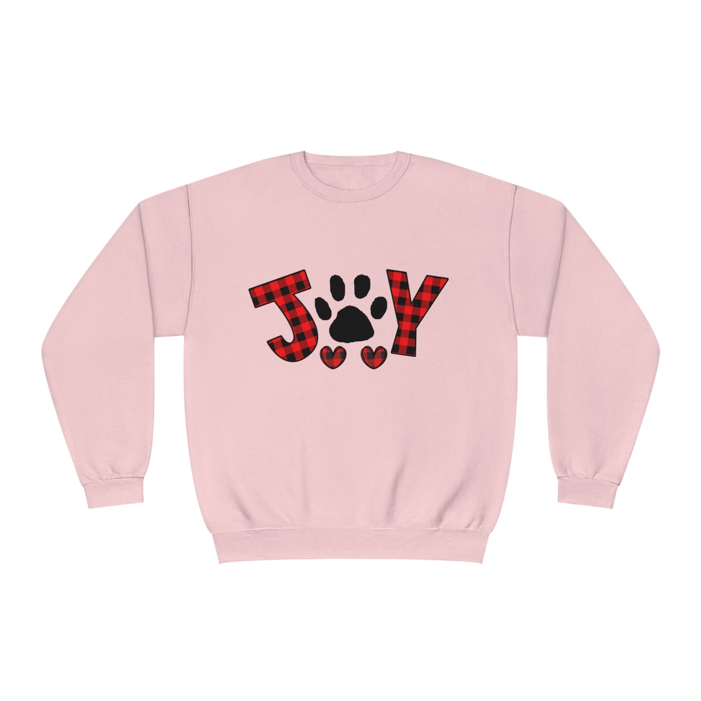 Joy Dog Paw Print Unisex NuBlend® Crewneck Sweatshirt