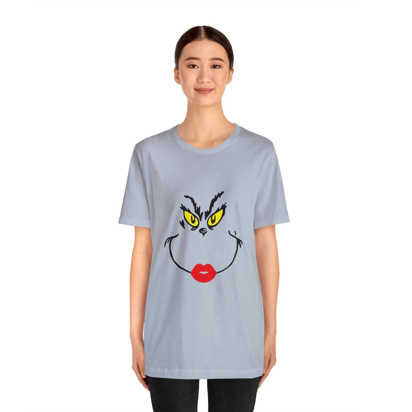 Grinch Face Unisex Jersey Short Sleeve Tee