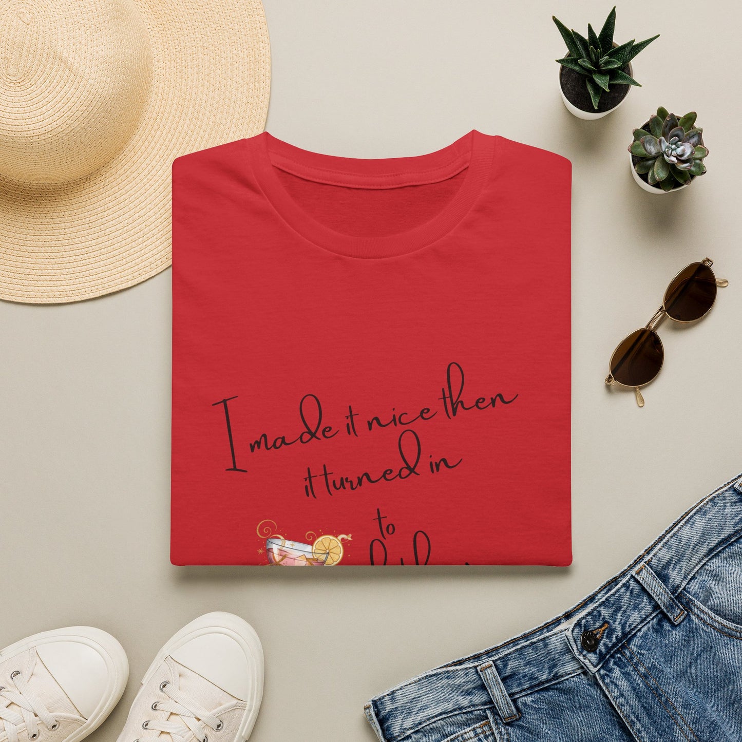 T‑Shirt — "I Made It Nice Then I Turned In to a Sloth" Cute Sloth Graphic Tee