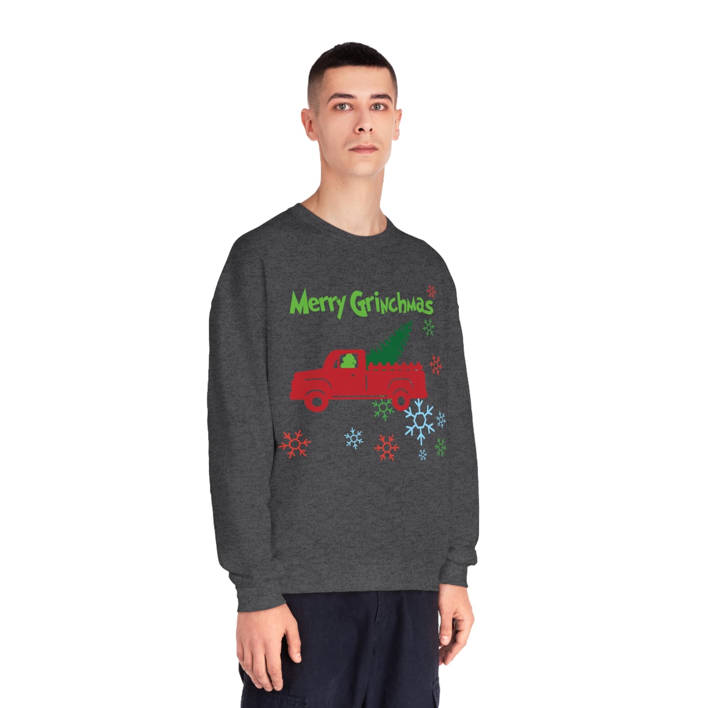 Merry Grinchmas Unisex NuBlend® Crewneck Sweatshirt