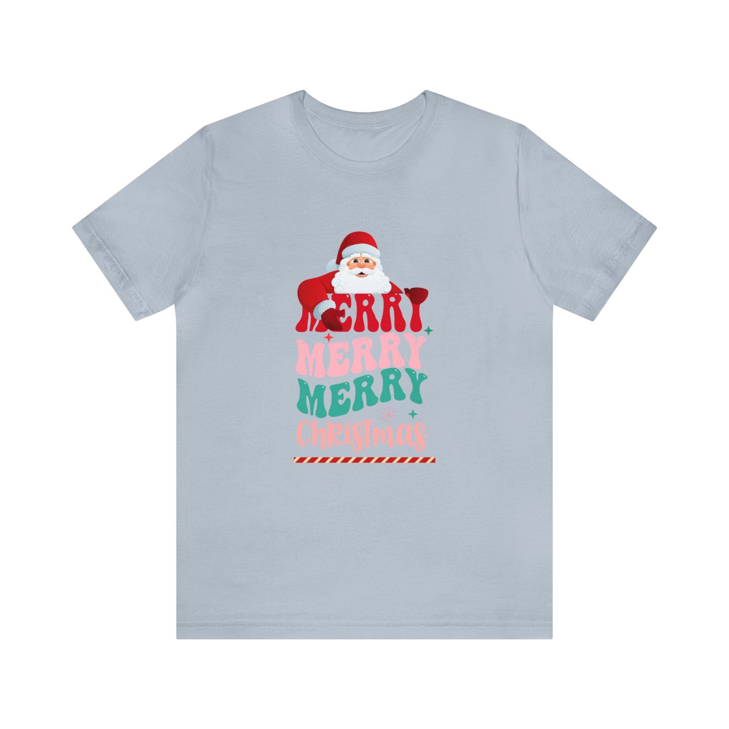 Merry Merry Christmas Unisex Jersey Short Sleeve Tee