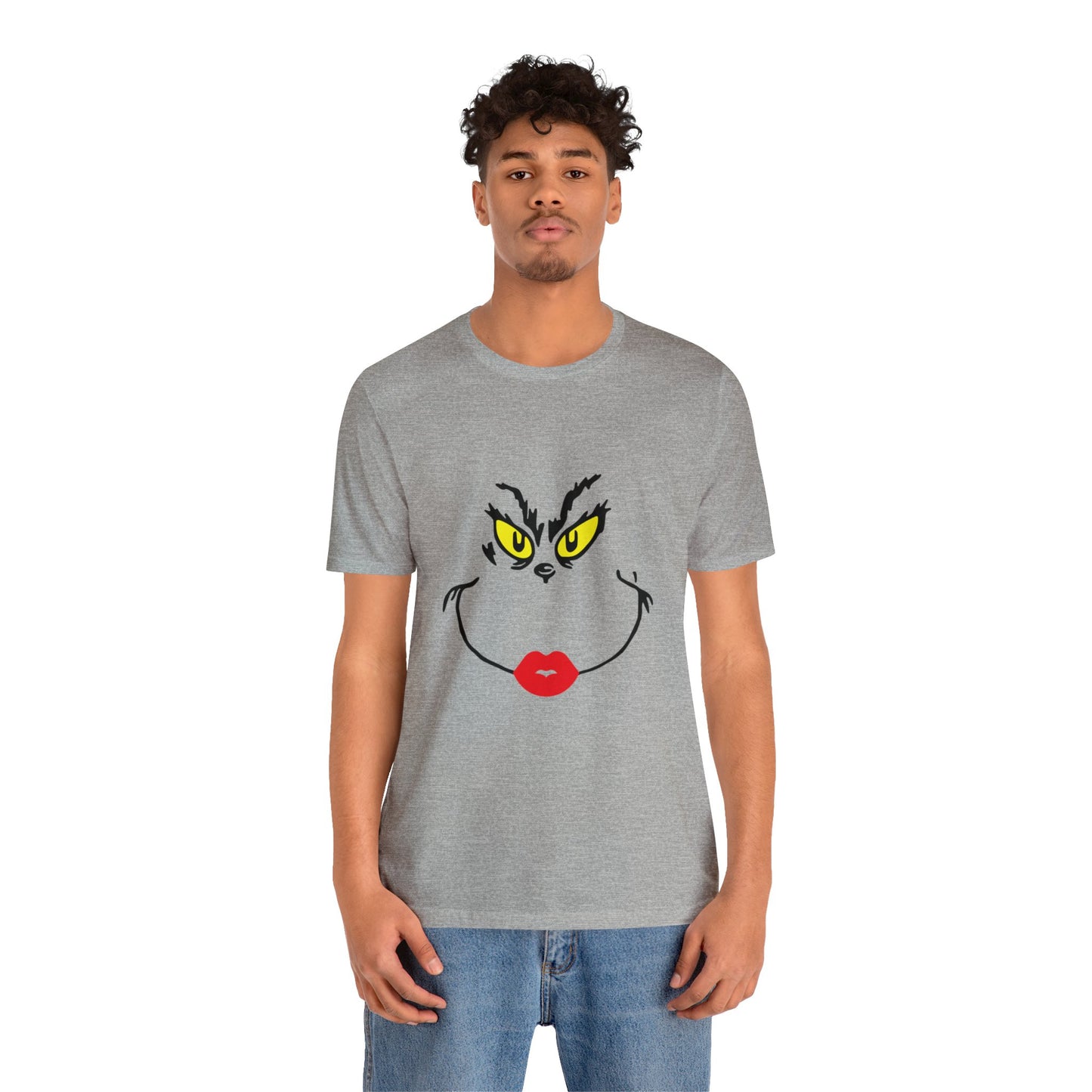 Grinch Face Unisex Jersey Short Sleeve Tee