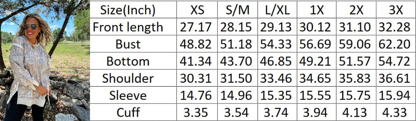 PREORDER: Camo Classic Crew Pullover