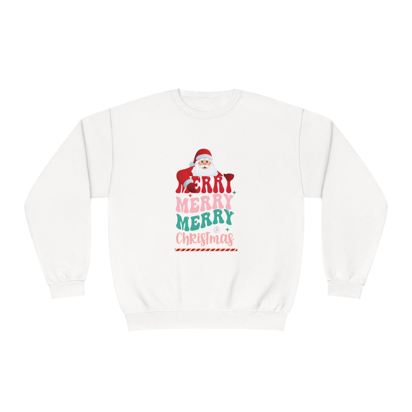 Merry Merry Christmas Unisex NuBlend® Crewneck Sweatshirt
