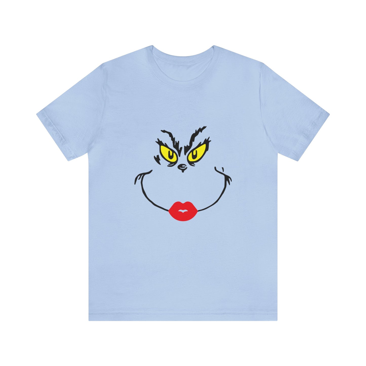 Grinch Face Unisex Jersey Short Sleeve Tee