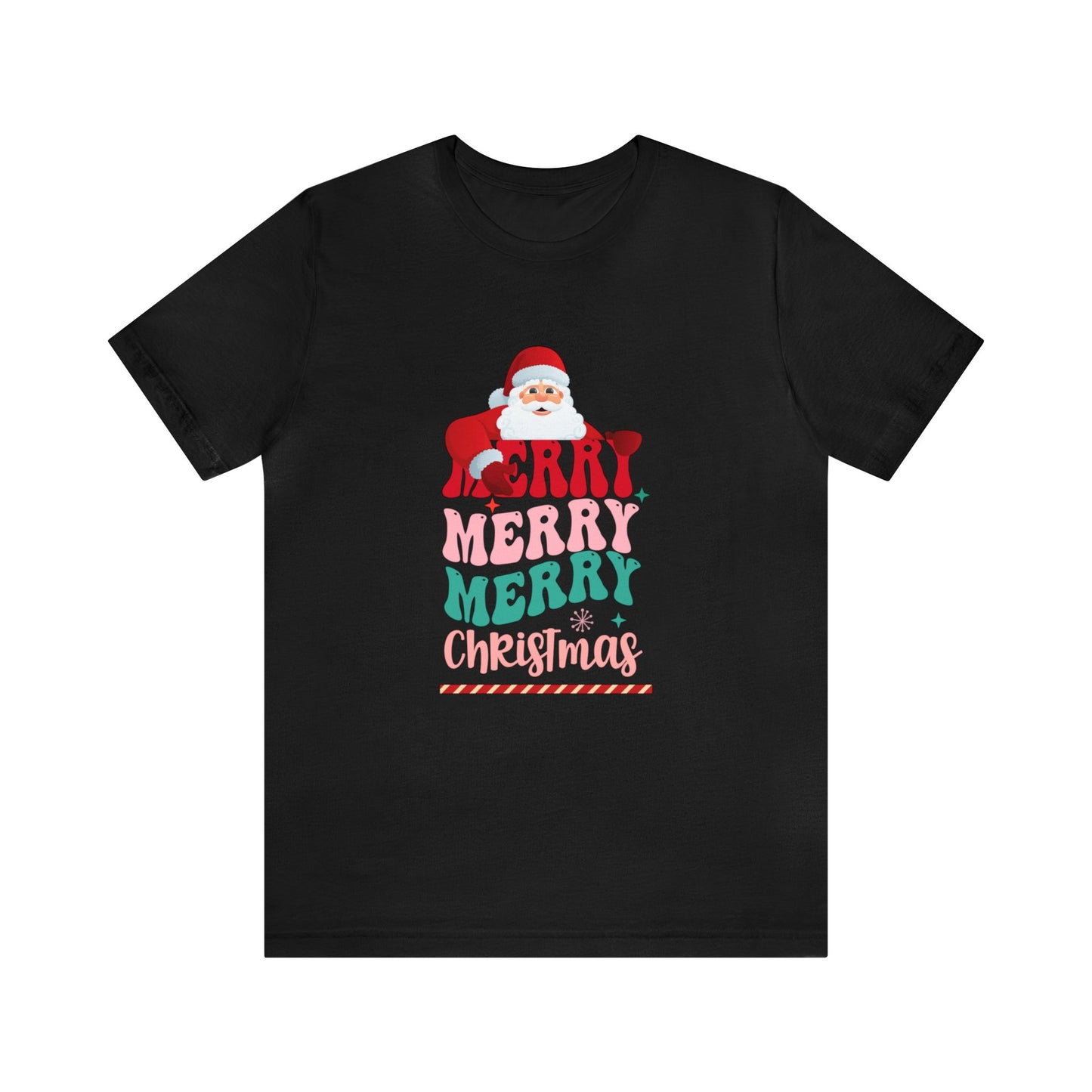 Merry Merry Christmas Unisex Jersey Short Sleeve Tee