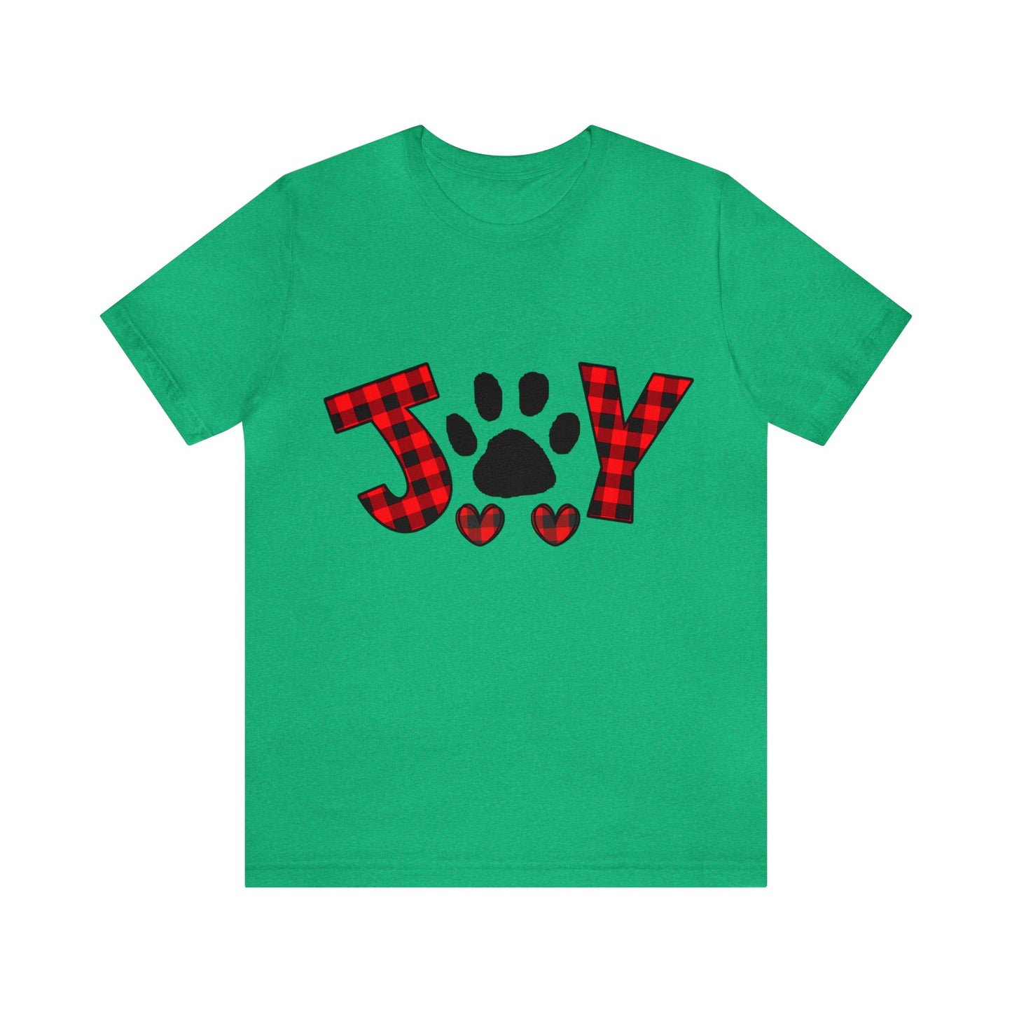 Joy Paw Print Unisex Jersey Short Sleeve Tee