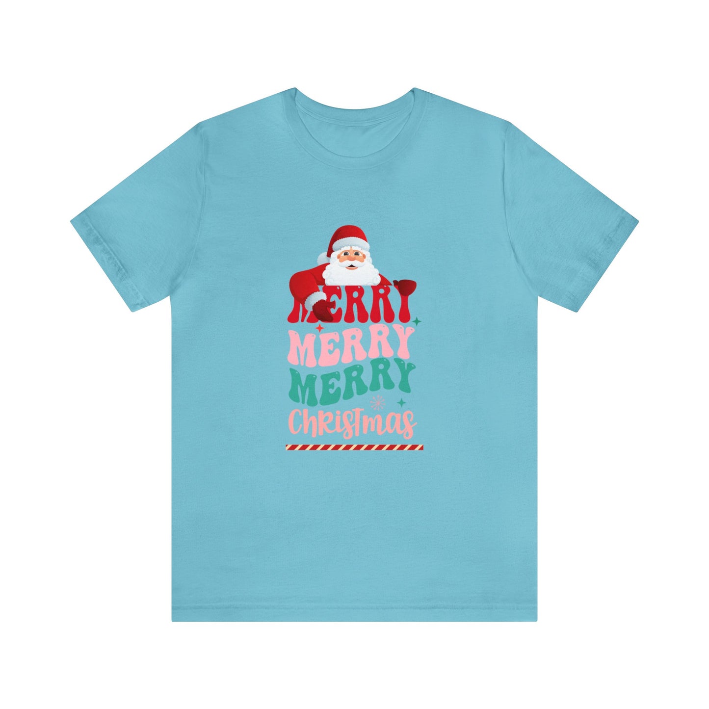 Merry Merry Christmas Unisex Jersey Short Sleeve Tee