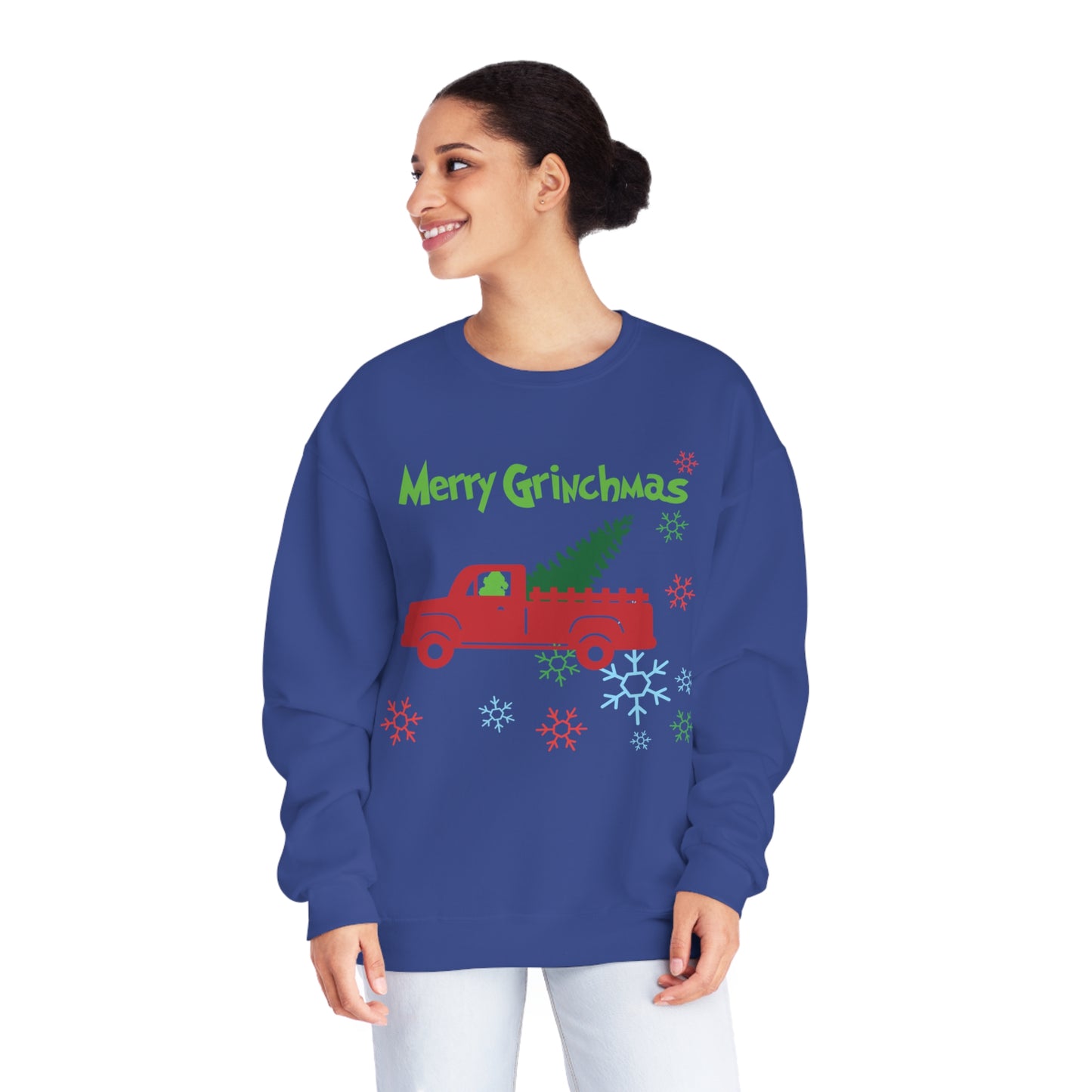 Merry Grinchmas Unisex NuBlend® Crewneck Sweatshirt