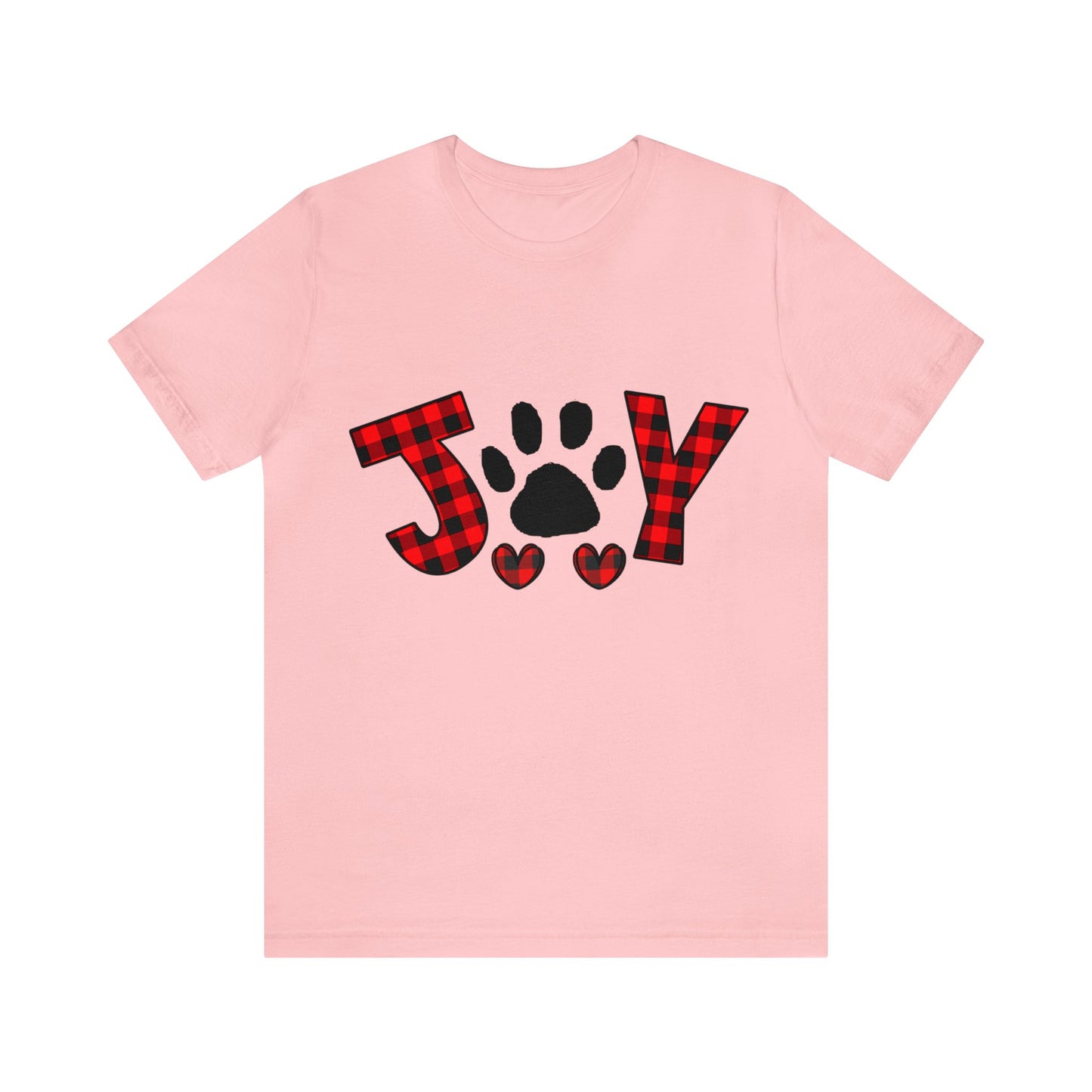 Joy Paw Print Unisex Jersey Short Sleeve Tee