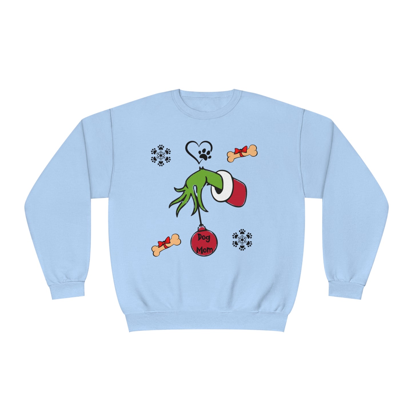 Grinch Dog Mom Unisex NuBlend® Crewneck Sweatshirt