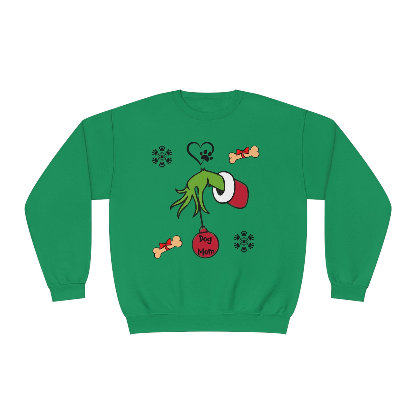 Grinch Dog Mom Unisex NuBlend® Crewneck Sweatshirt