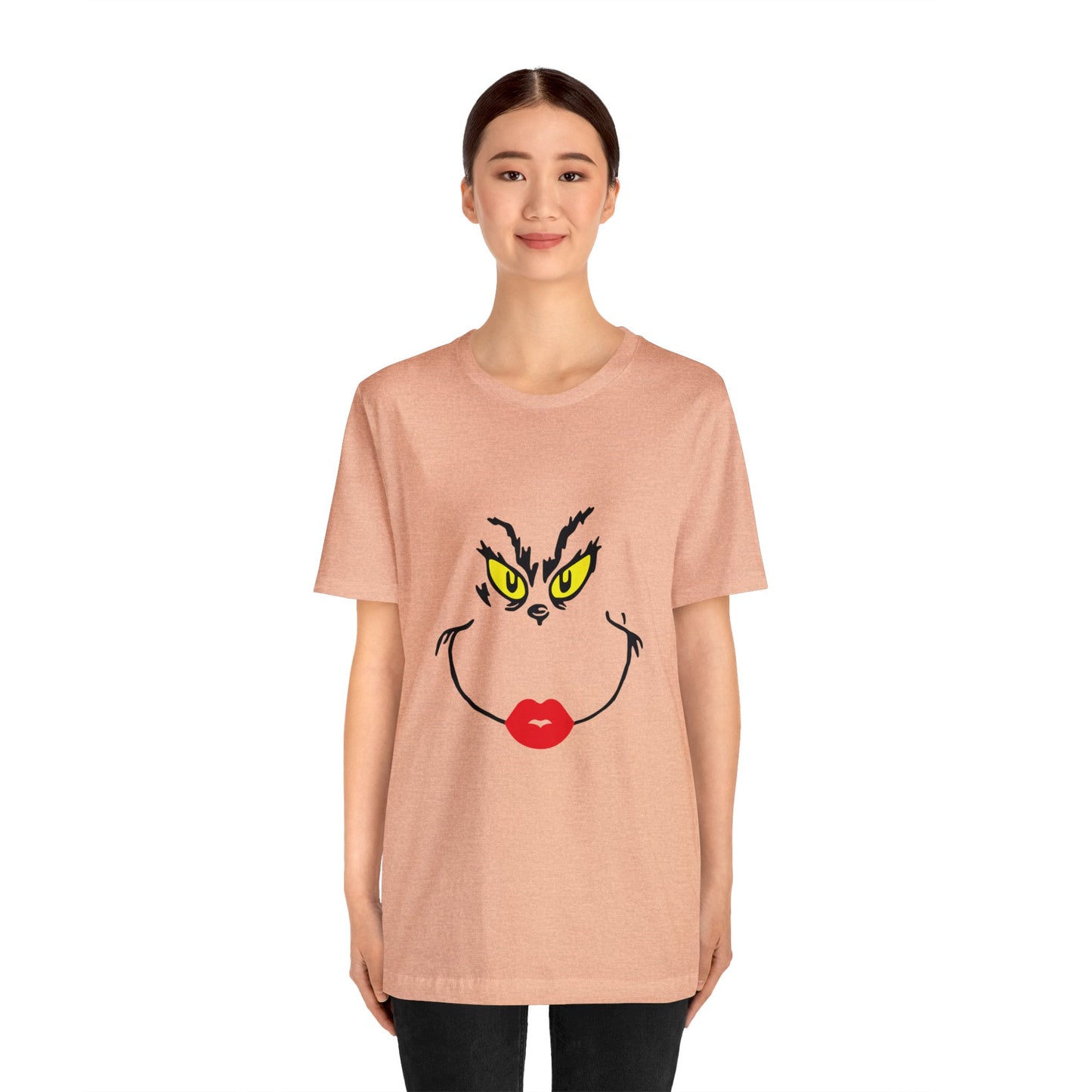 Grinch Face Unisex Jersey Short Sleeve Tee