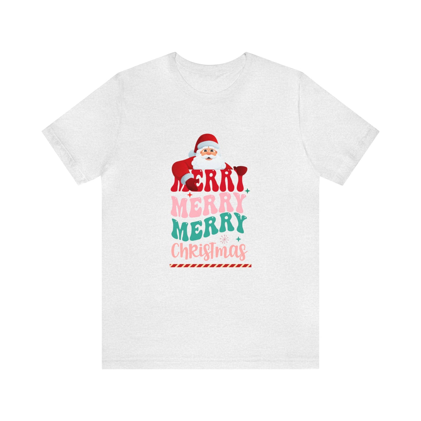 Merry Merry Christmas Unisex Jersey Short Sleeve Tee