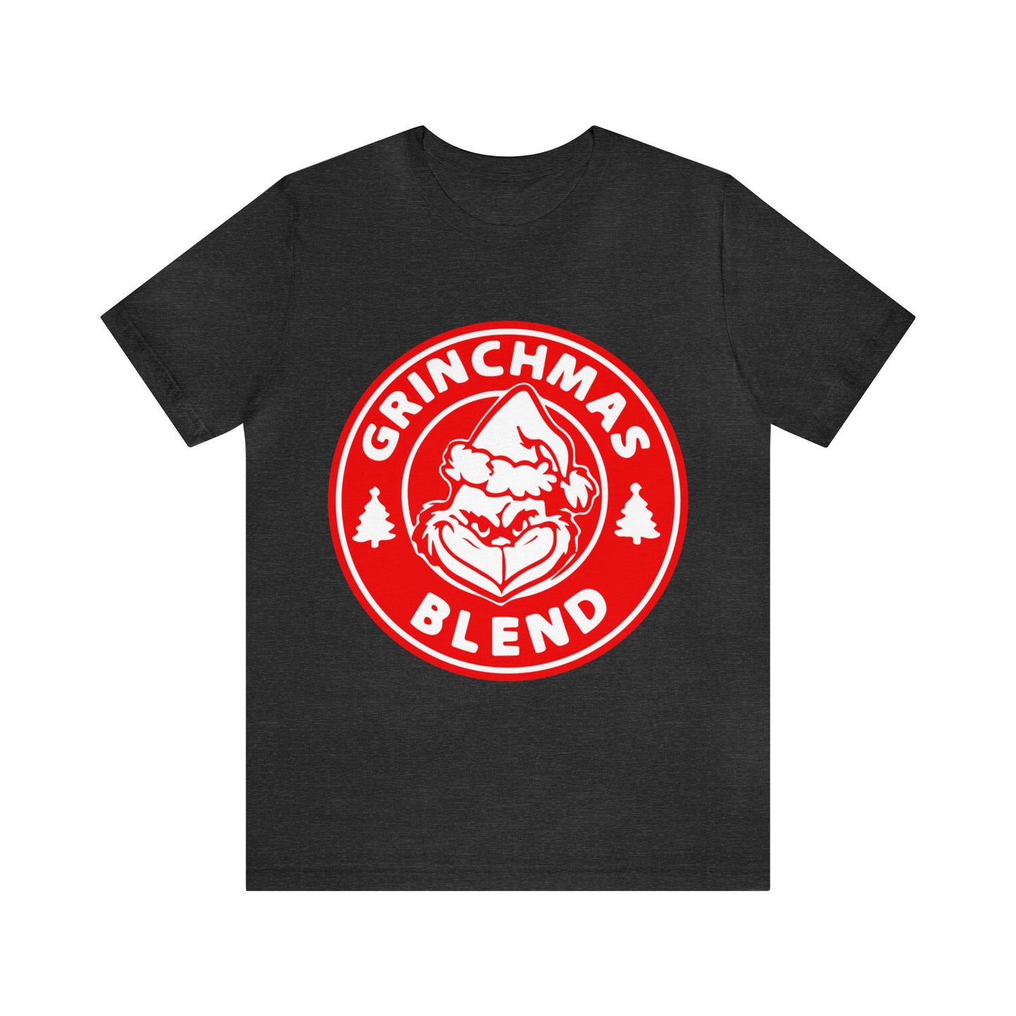 Grinchmas Coffee Red Unisex Jersey Short Sleeve Tee