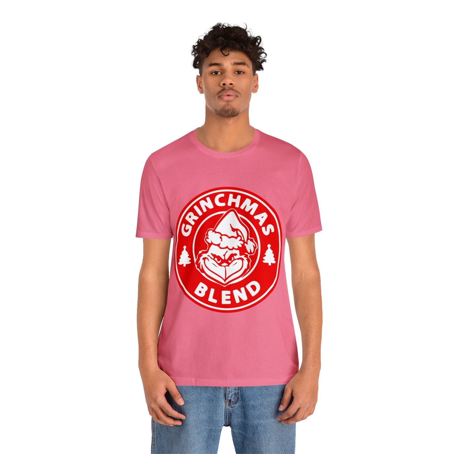 Grinchmas Coffee Red Unisex Jersey Short Sleeve Tee