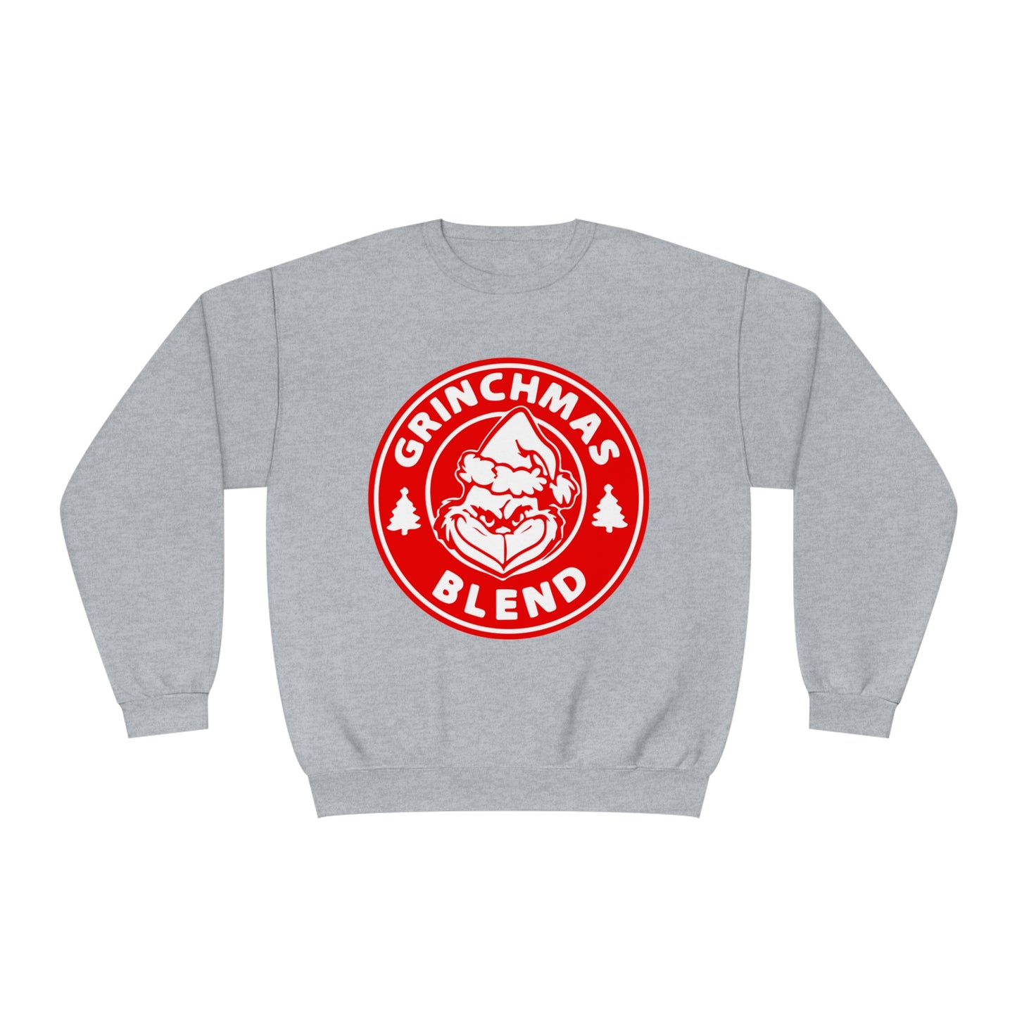 Grinchmas Coffee Red Unisex NuBlend® Crewneck Sweatshirt