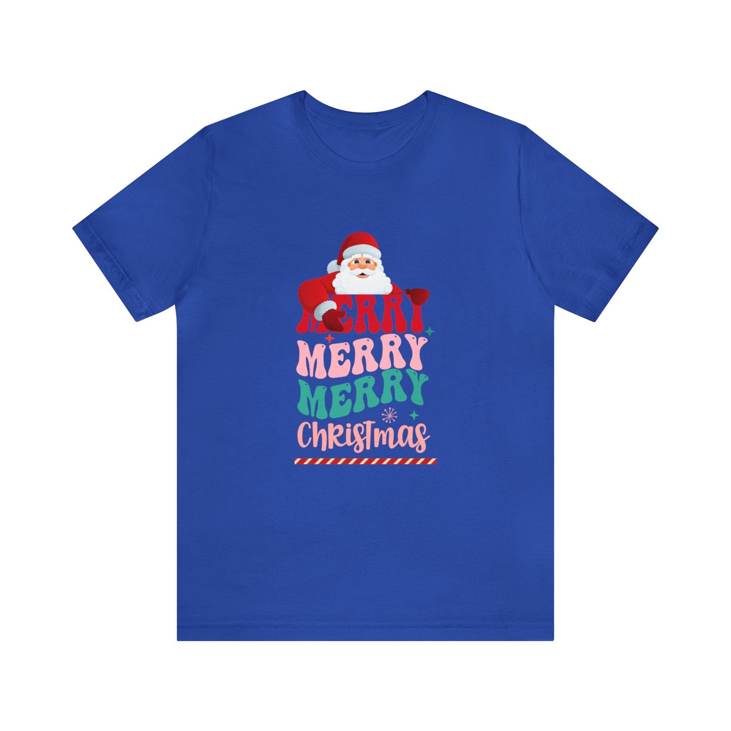 Merry Merry Christmas Unisex Jersey Short Sleeve Tee