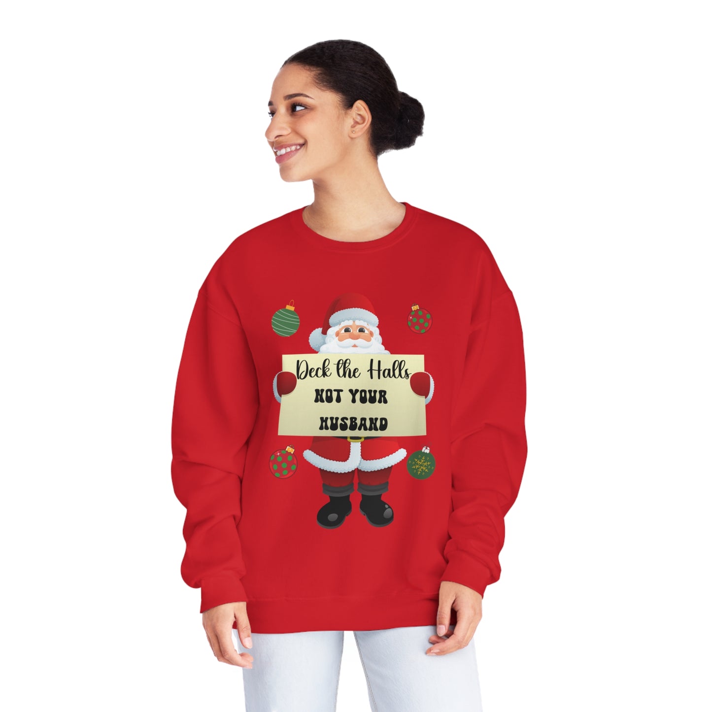 Deck the Halls Unisex NuBlend® Crewneck Sweatshirt