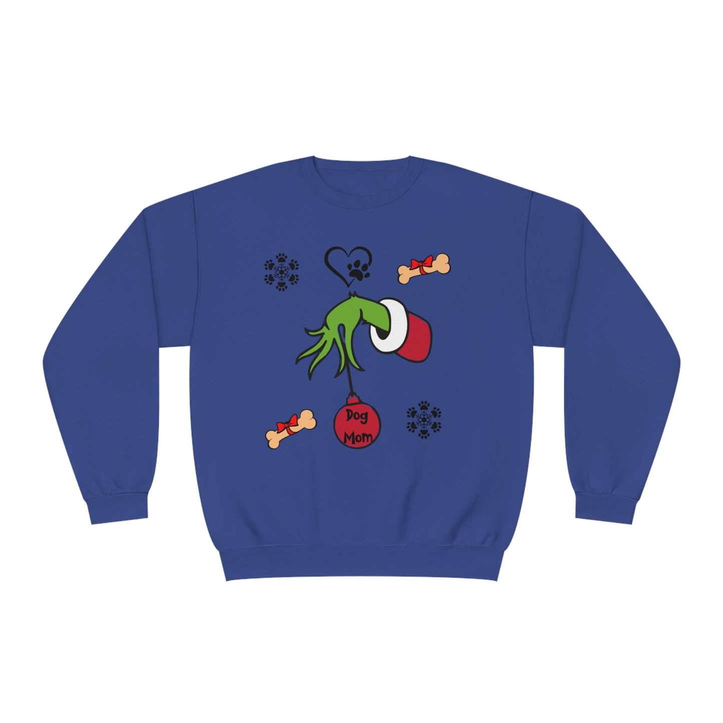Grinch Dog Mom Unisex NuBlend® Crewneck Sweatshirt