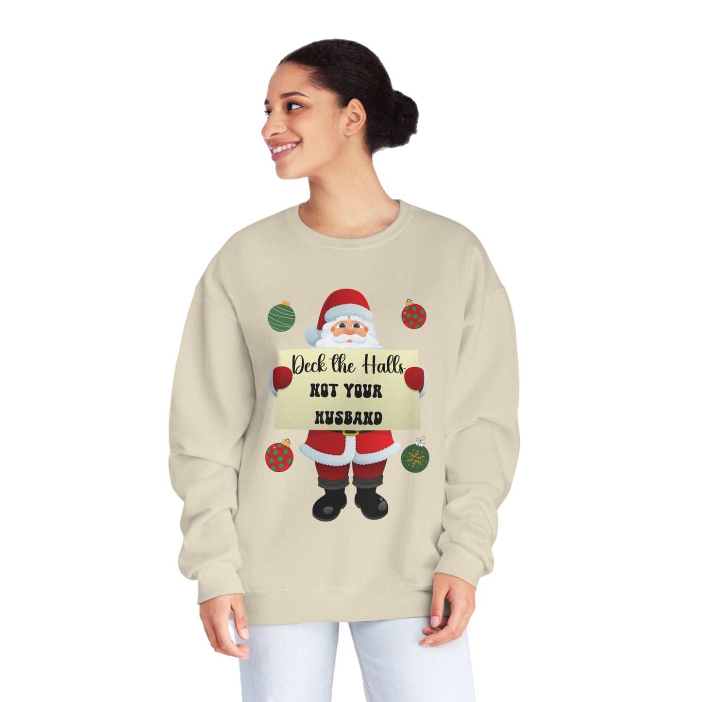 Deck the Halls Unisex NuBlend® Crewneck Sweatshirt