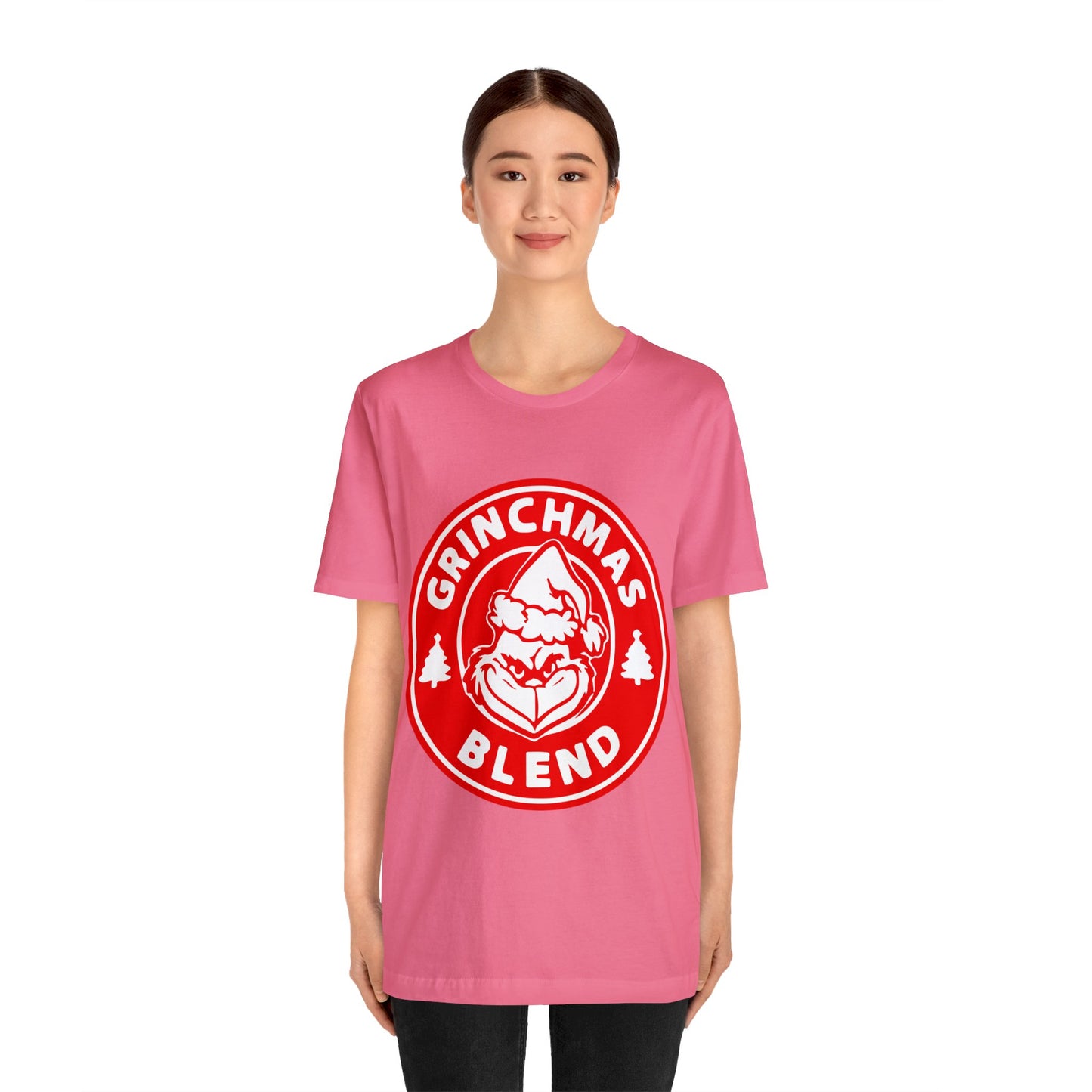 Grinchmas Coffee Red Unisex Jersey Short Sleeve Tee