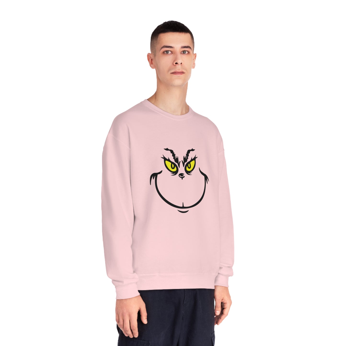 Grinch Face Unisex NuBlend® Crewneck Sweatshirt