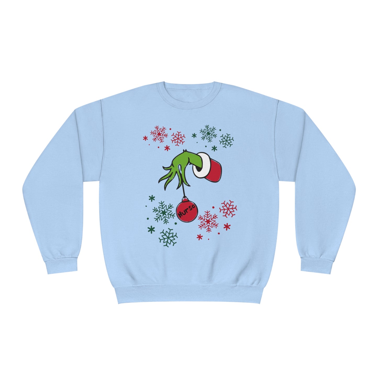 Grinch Nurse-Unisex NuBlend® Crewneck Sweatshirt