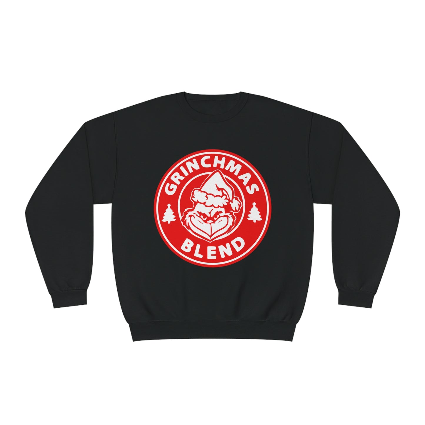 Grinchmas Coffee Red Unisex NuBlend® Crewneck Sweatshirt