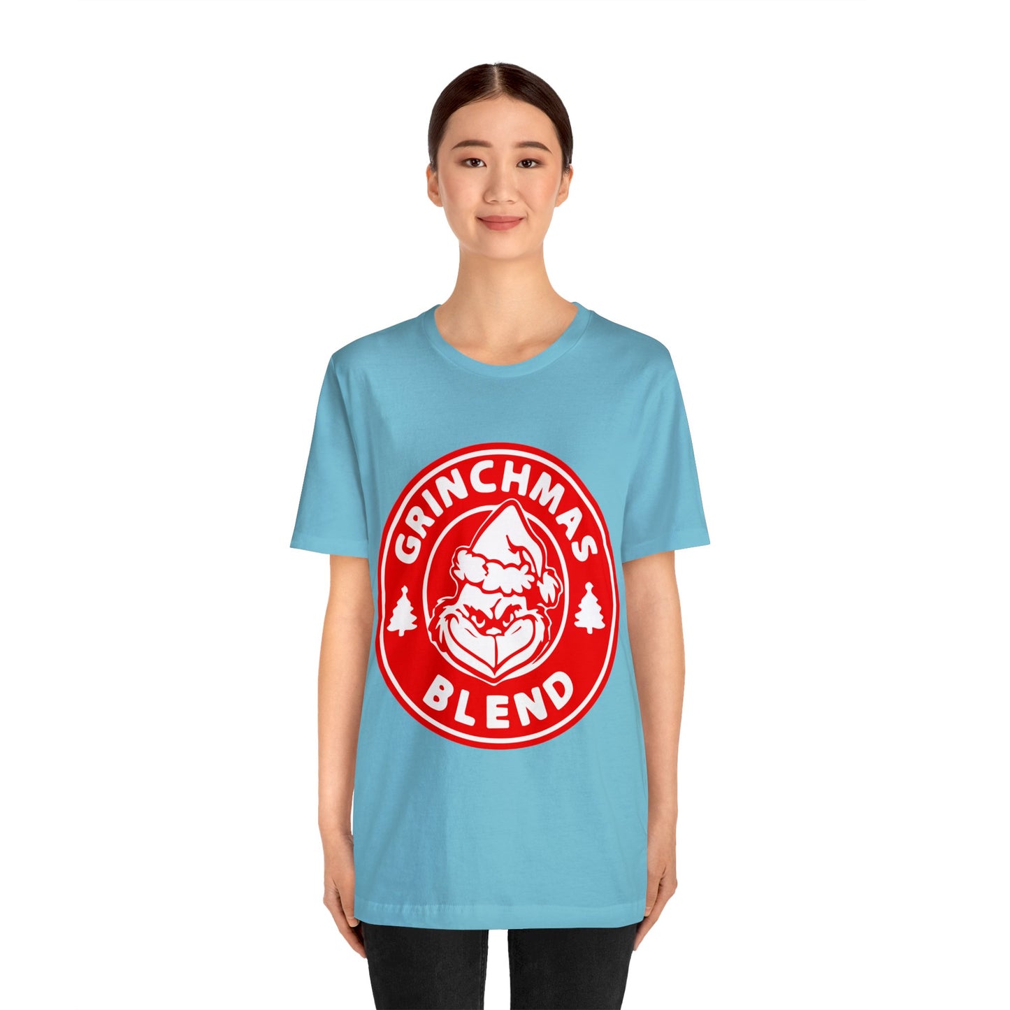 Grinchmas Coffee Red Unisex Jersey Short Sleeve Tee