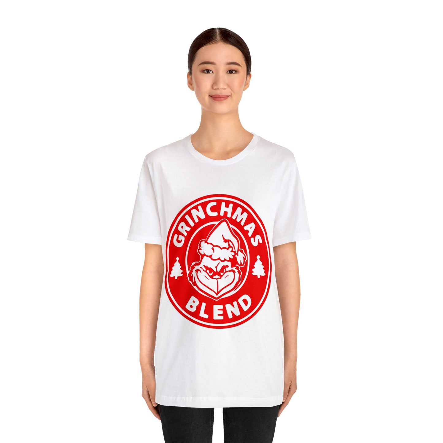 Grinchmas Coffee Red Unisex Jersey Short Sleeve Tee