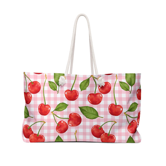 Cherries Jubilee Weekender Bag