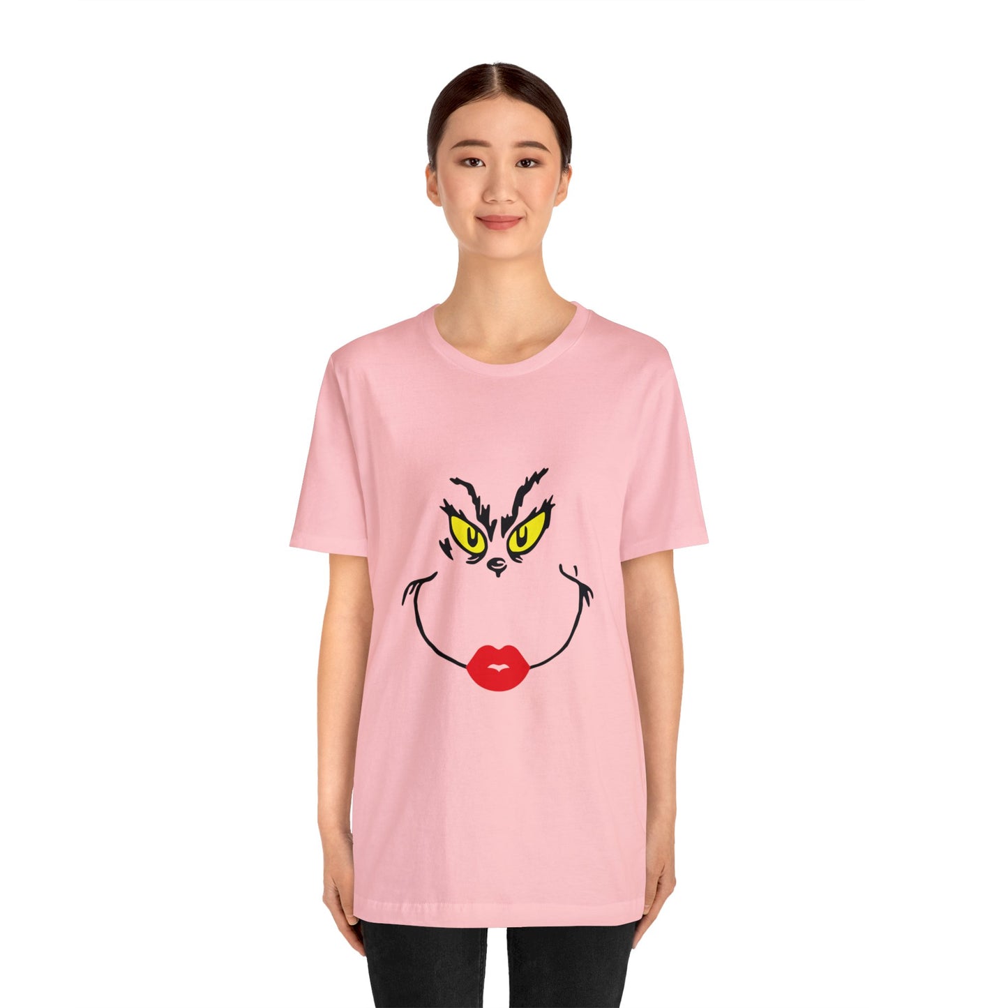 Grinch Face Unisex Jersey Short Sleeve Tee
