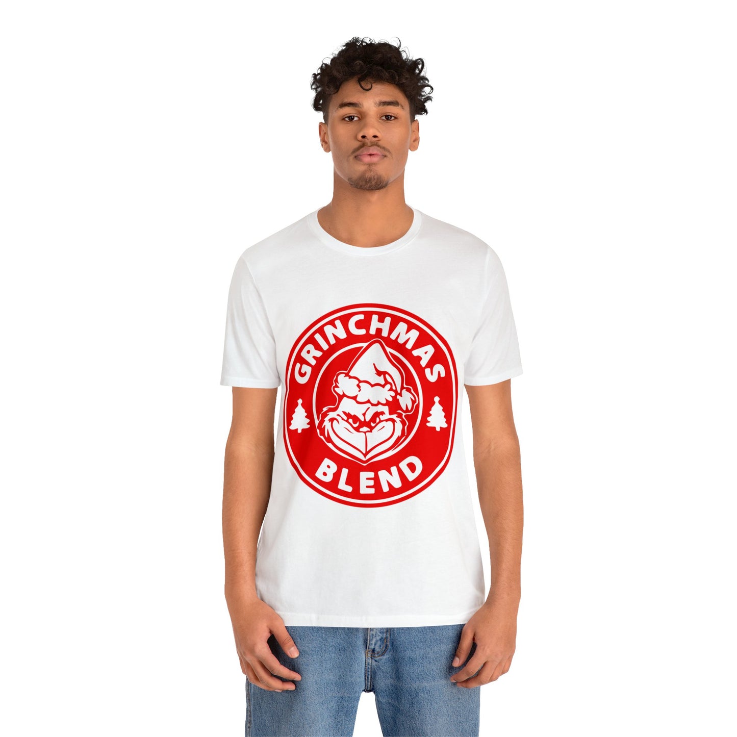 Grinchmas Coffee Red Unisex Jersey Short Sleeve Tee