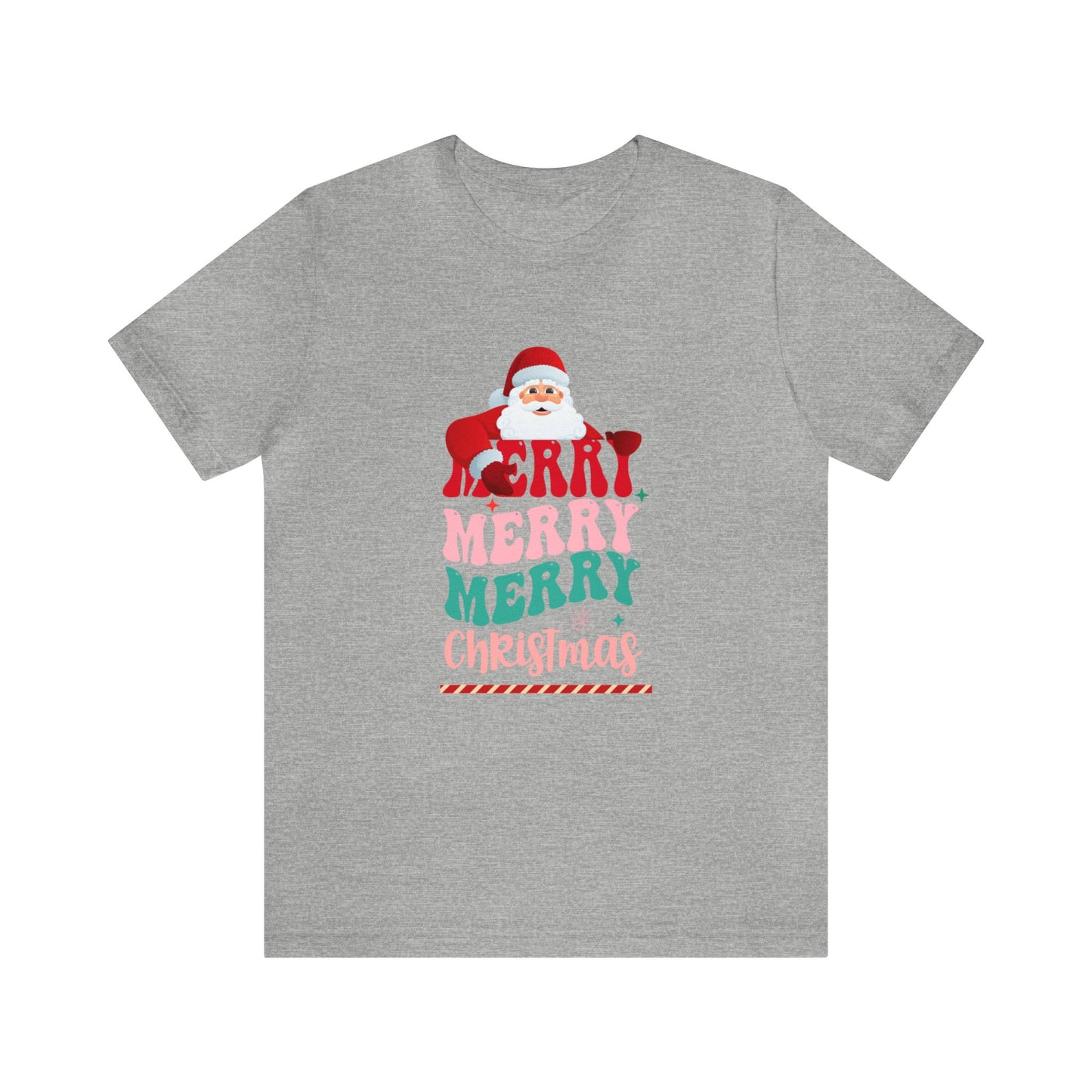 Merry Merry Christmas Unisex Jersey Short Sleeve Tee