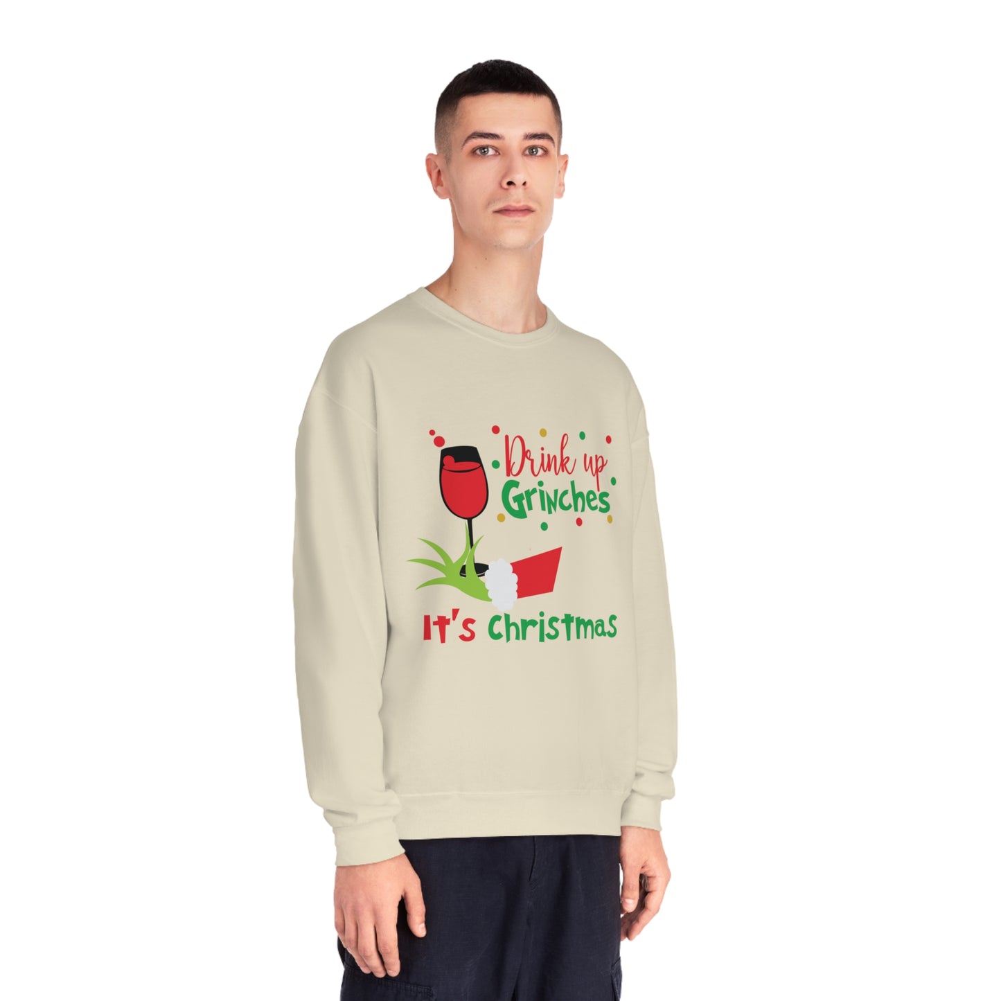 Drink Up Grinches Unisex NuBlend® Crewneck Sweatshirt