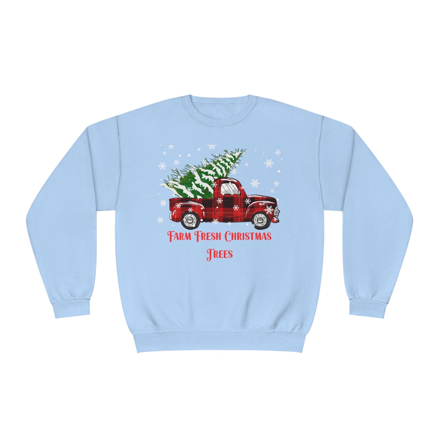 Farm Fresh Christmas Trees Unisex NuBlend® Crewneck Sweatshirt