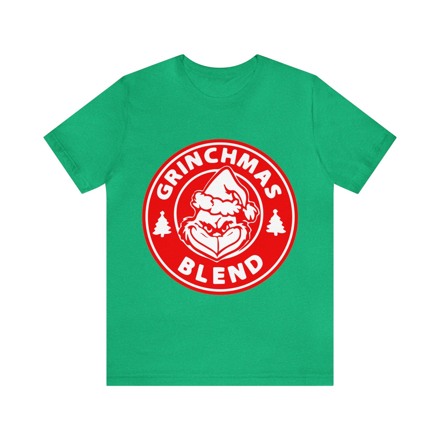 Grinchmas Coffee Red Unisex Jersey Short Sleeve Tee