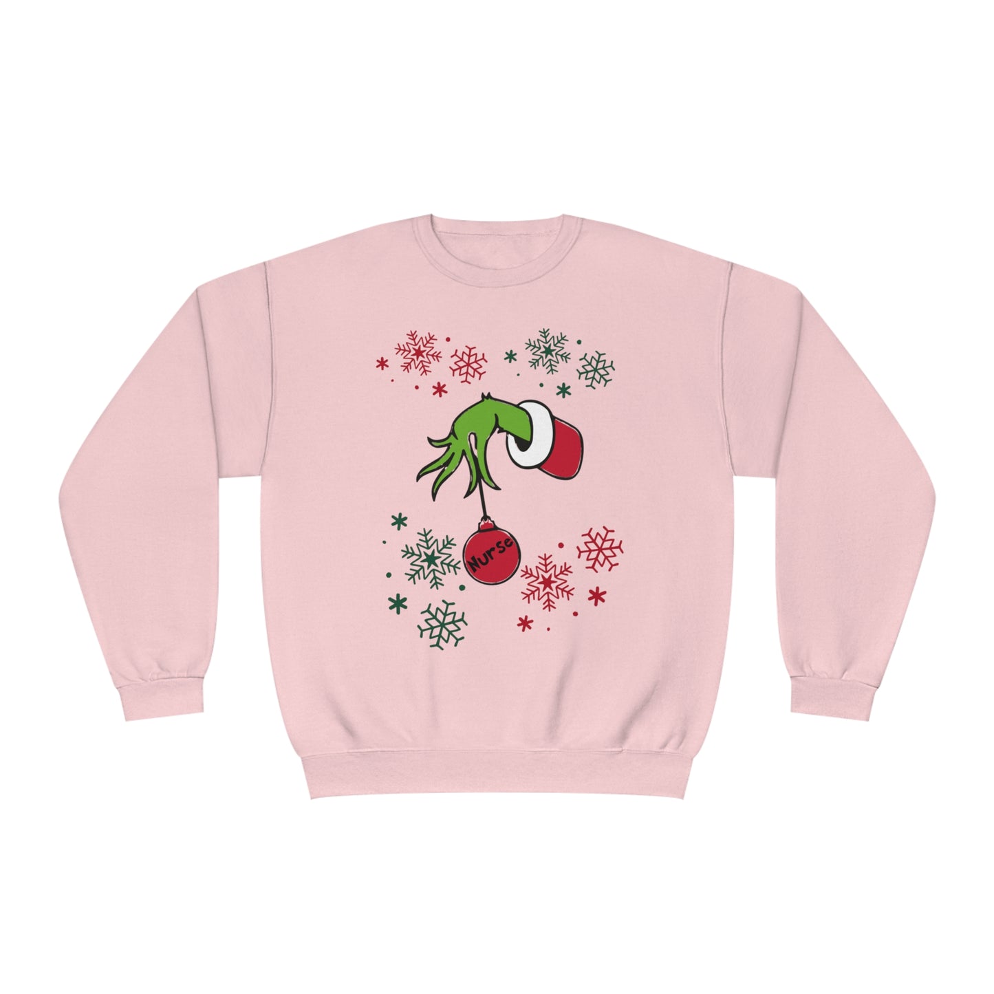 Grinch Nurse-Unisex NuBlend® Crewneck Sweatshirt