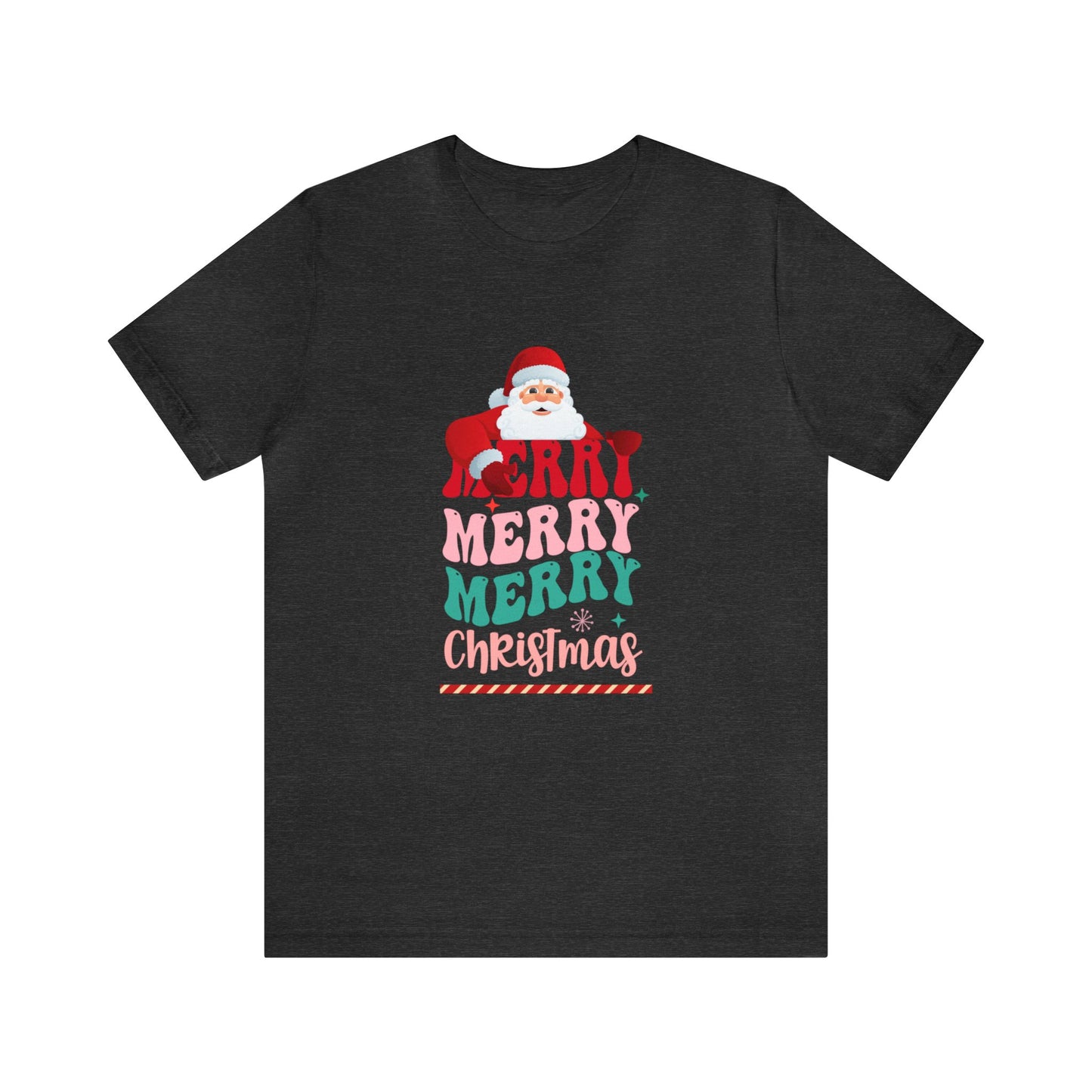 Merry Merry Christmas Unisex Jersey Short Sleeve Tee