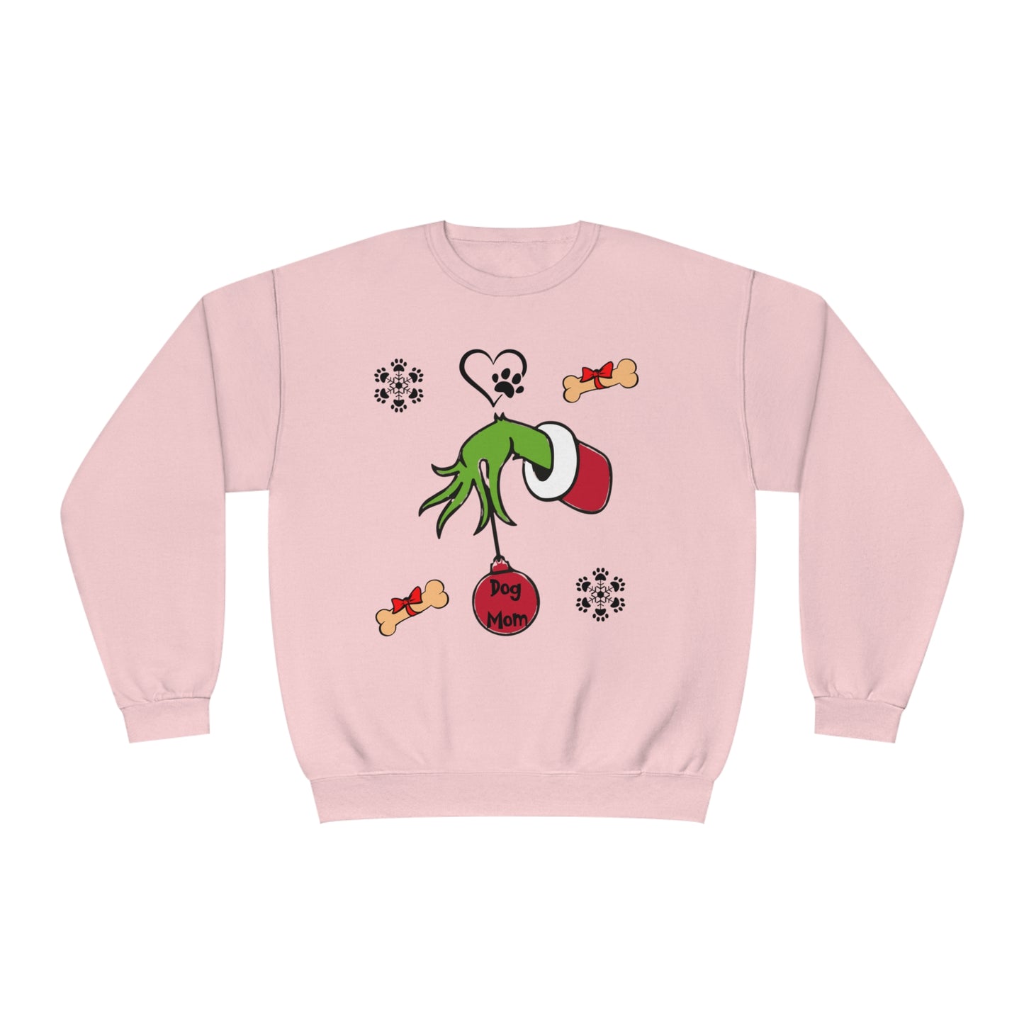 Grinch Dog Mom Unisex NuBlend® Crewneck Sweatshirt